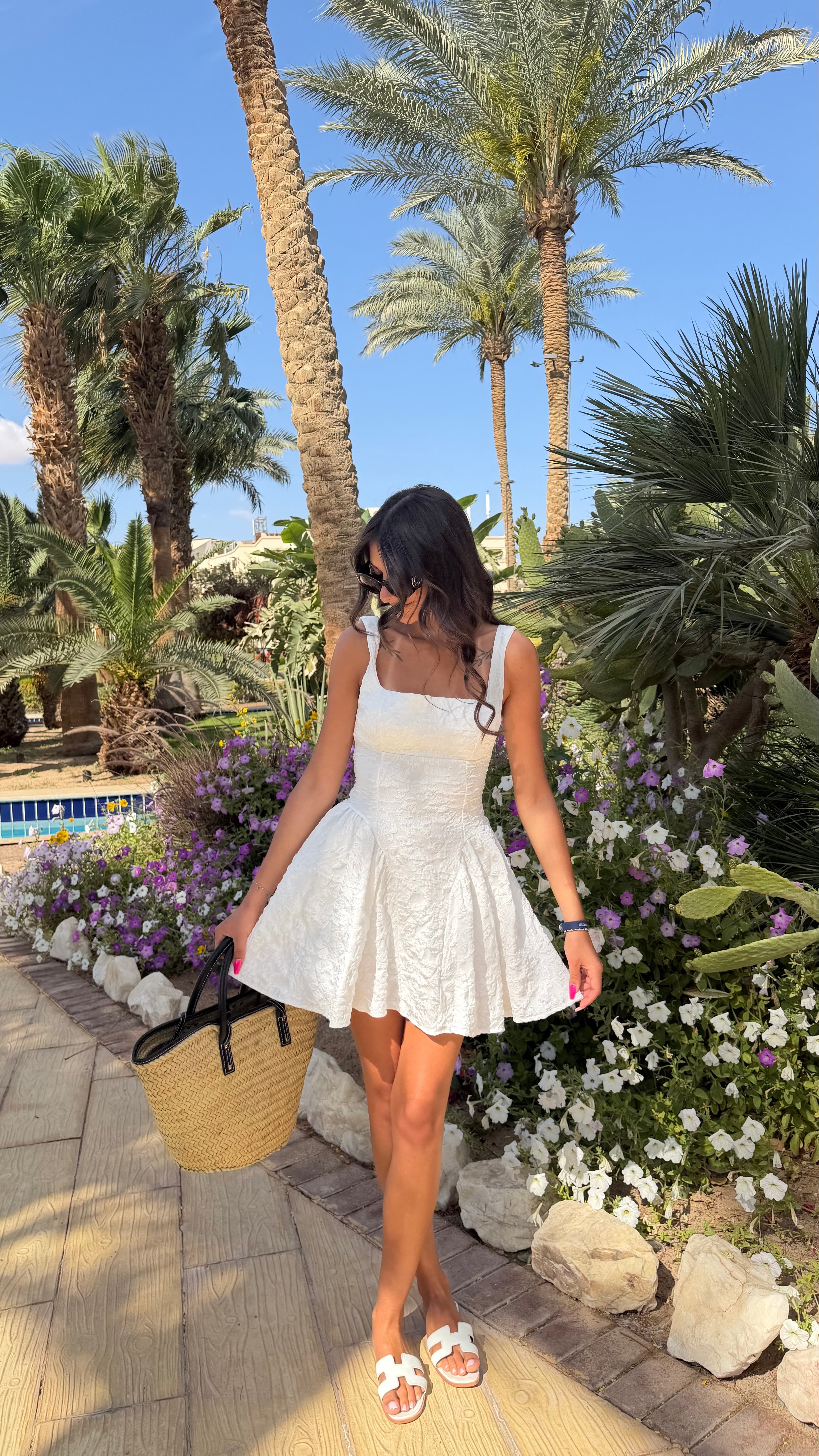 Robe blanche bustier DS.Sélection