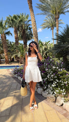 Robe blanche bustier DS.Sélection