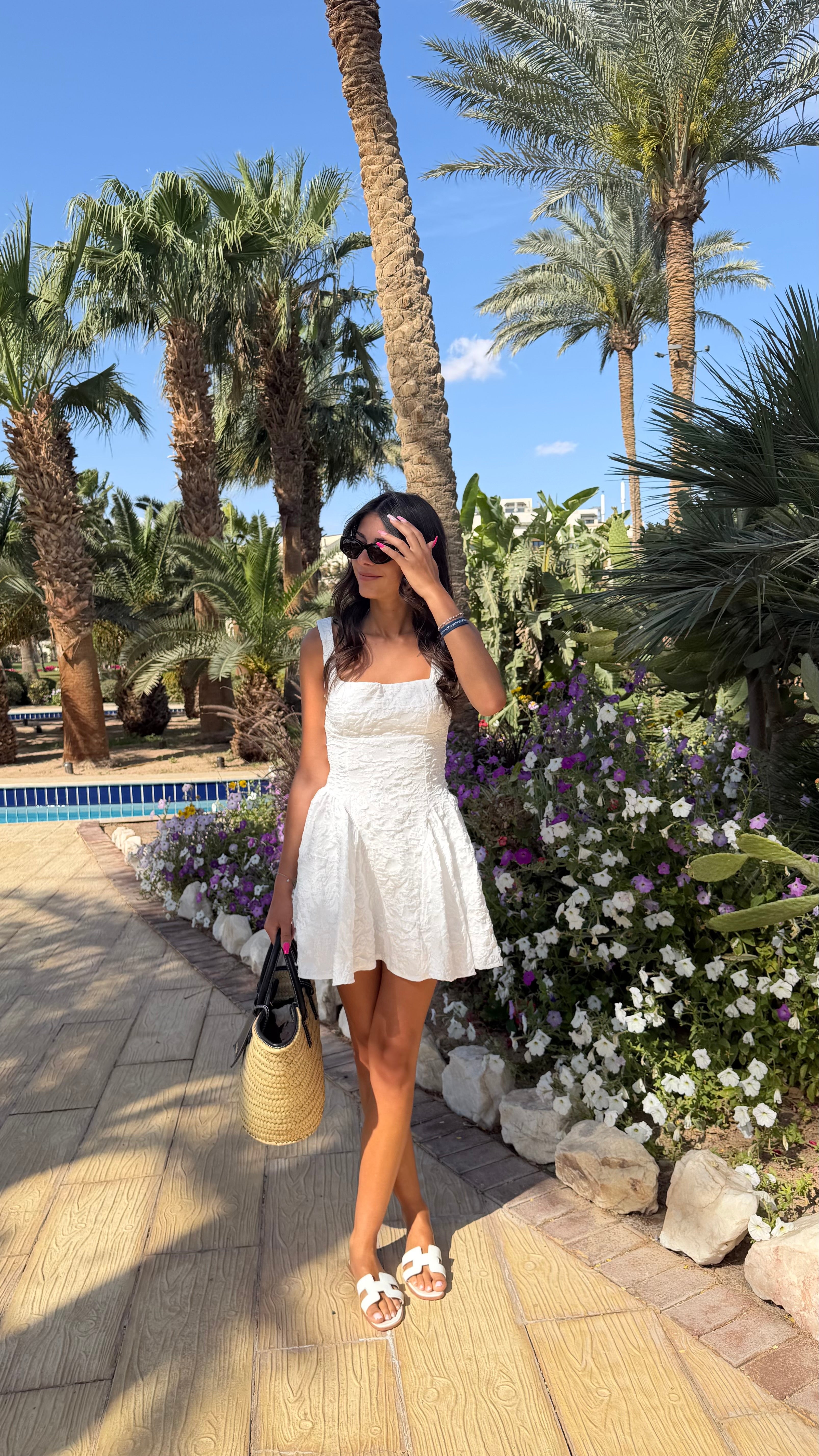 Robe blanche bustier DS.Sélection