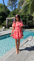 Robe courte rose DS.Sélection