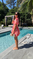 Robe courte rose DS.Sélection