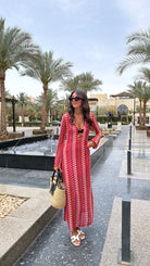 Robe crochet rose DS.Sélection