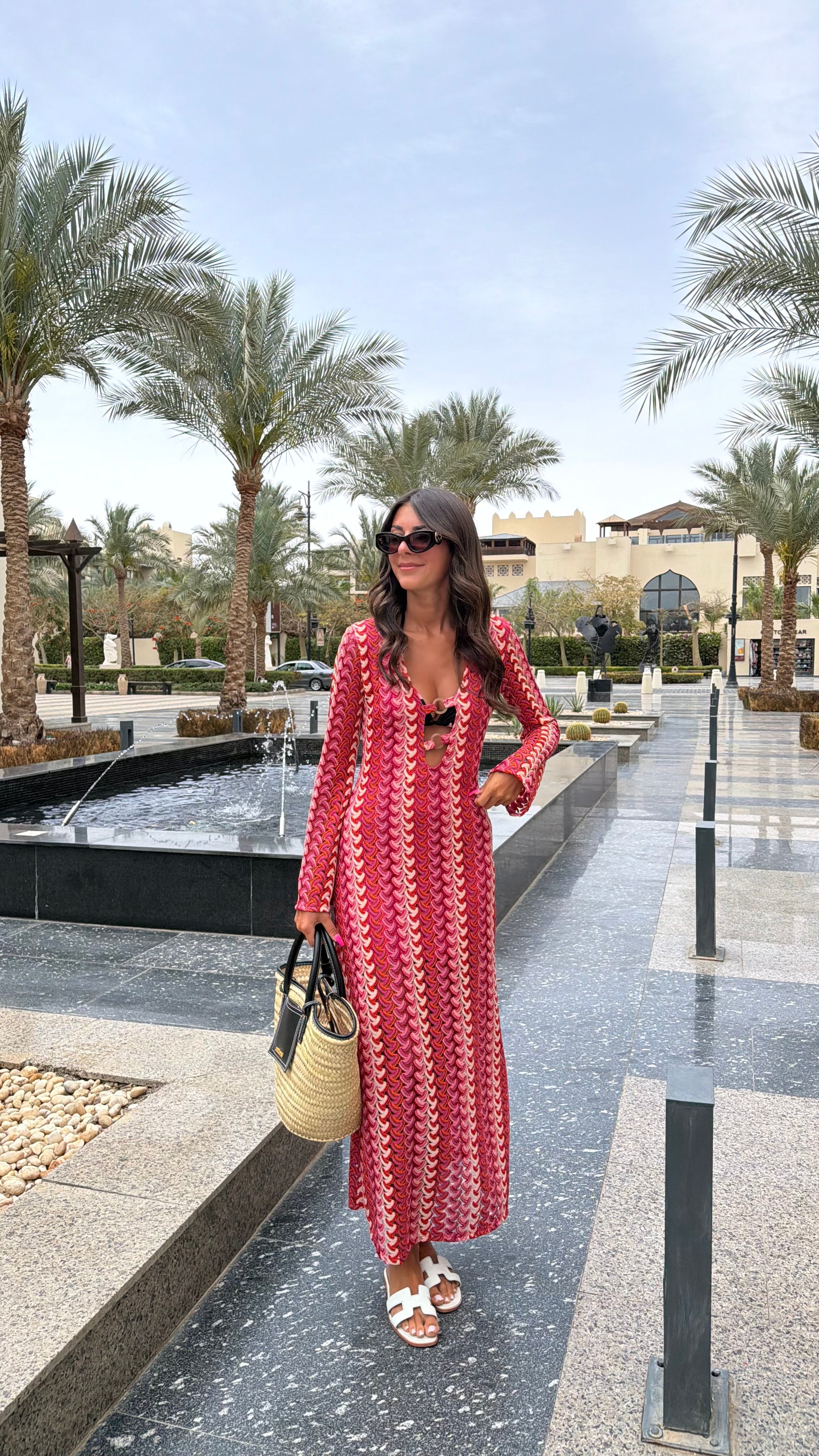 Robe crochet rose DS.Sélection