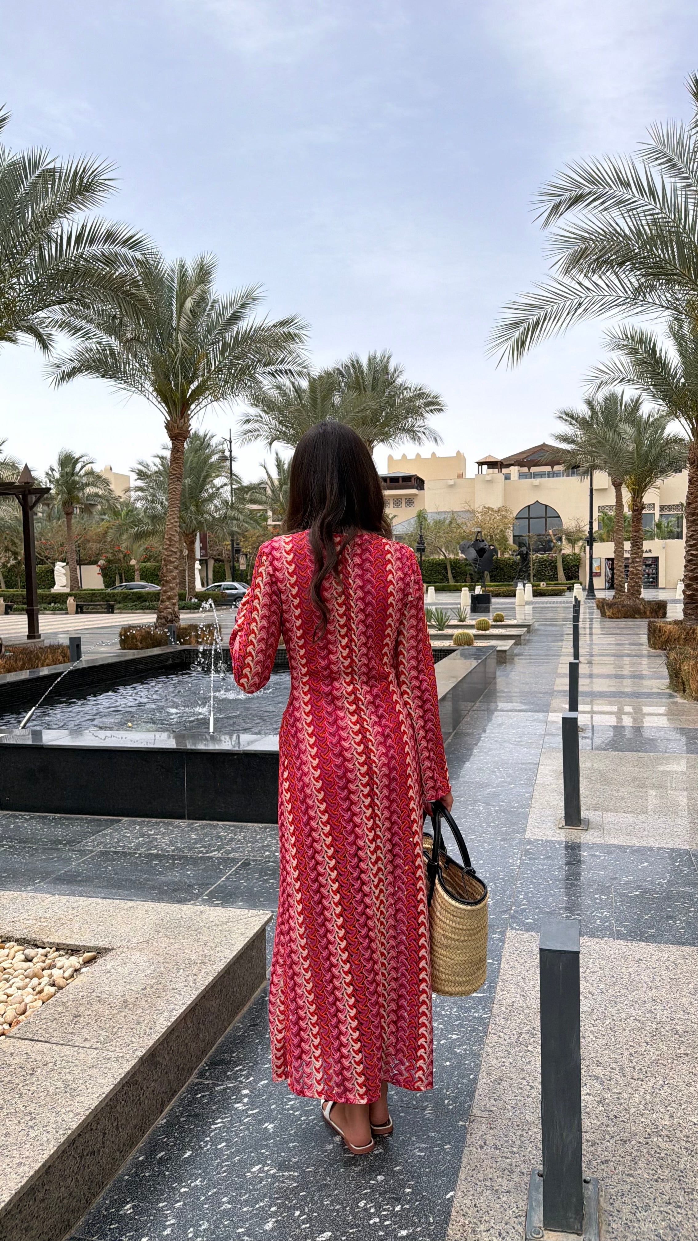 Robe crochet rose DS.Sélection