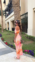 Robe longue fleurs DS.Sélection
