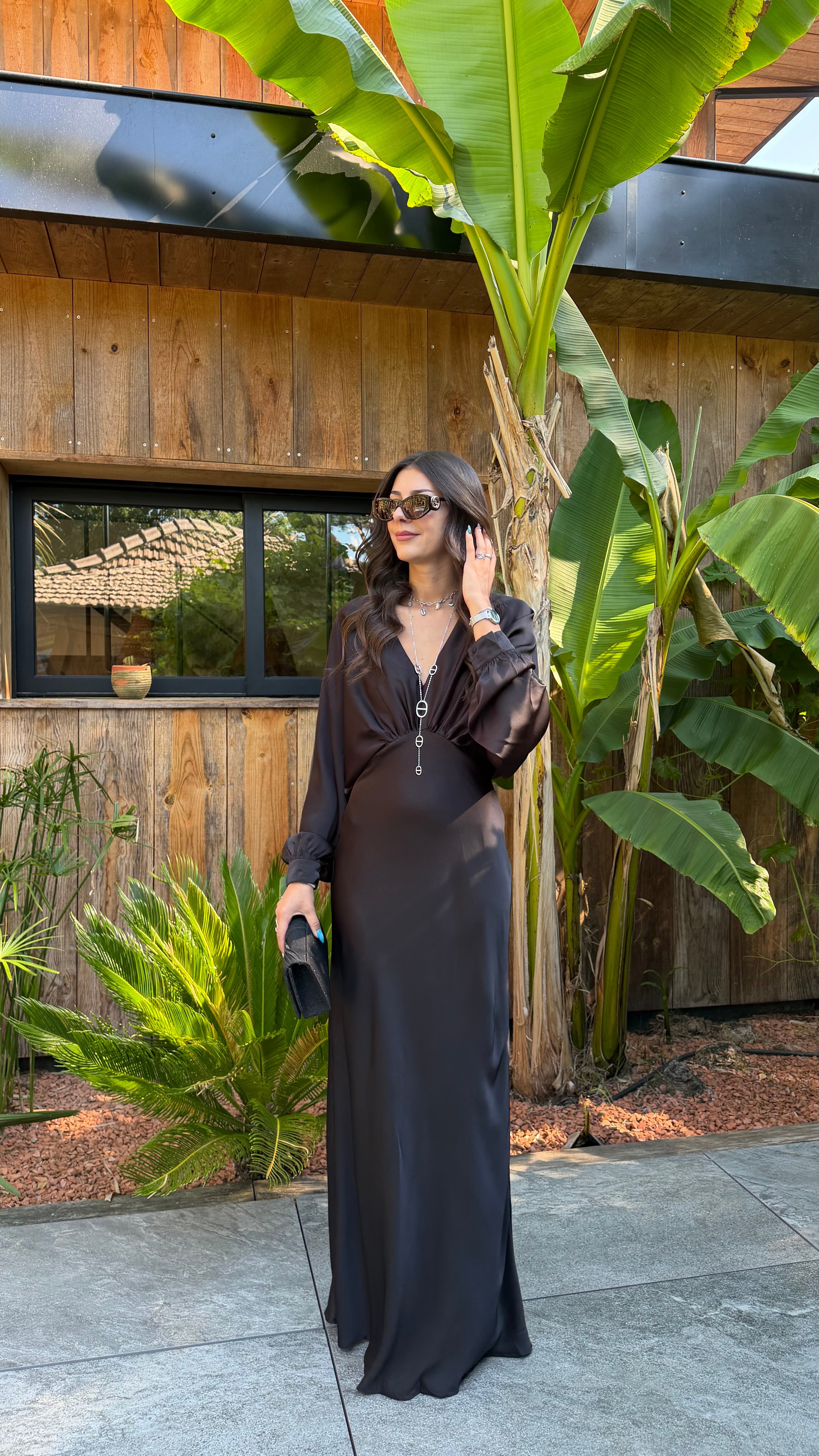 Robe longue noir DS.Sélection