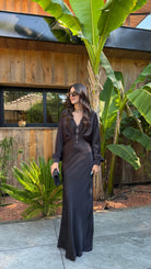 Robe longue noir DS.Sélection