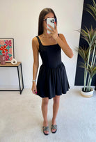 Robe noire bustier DS.Sélection