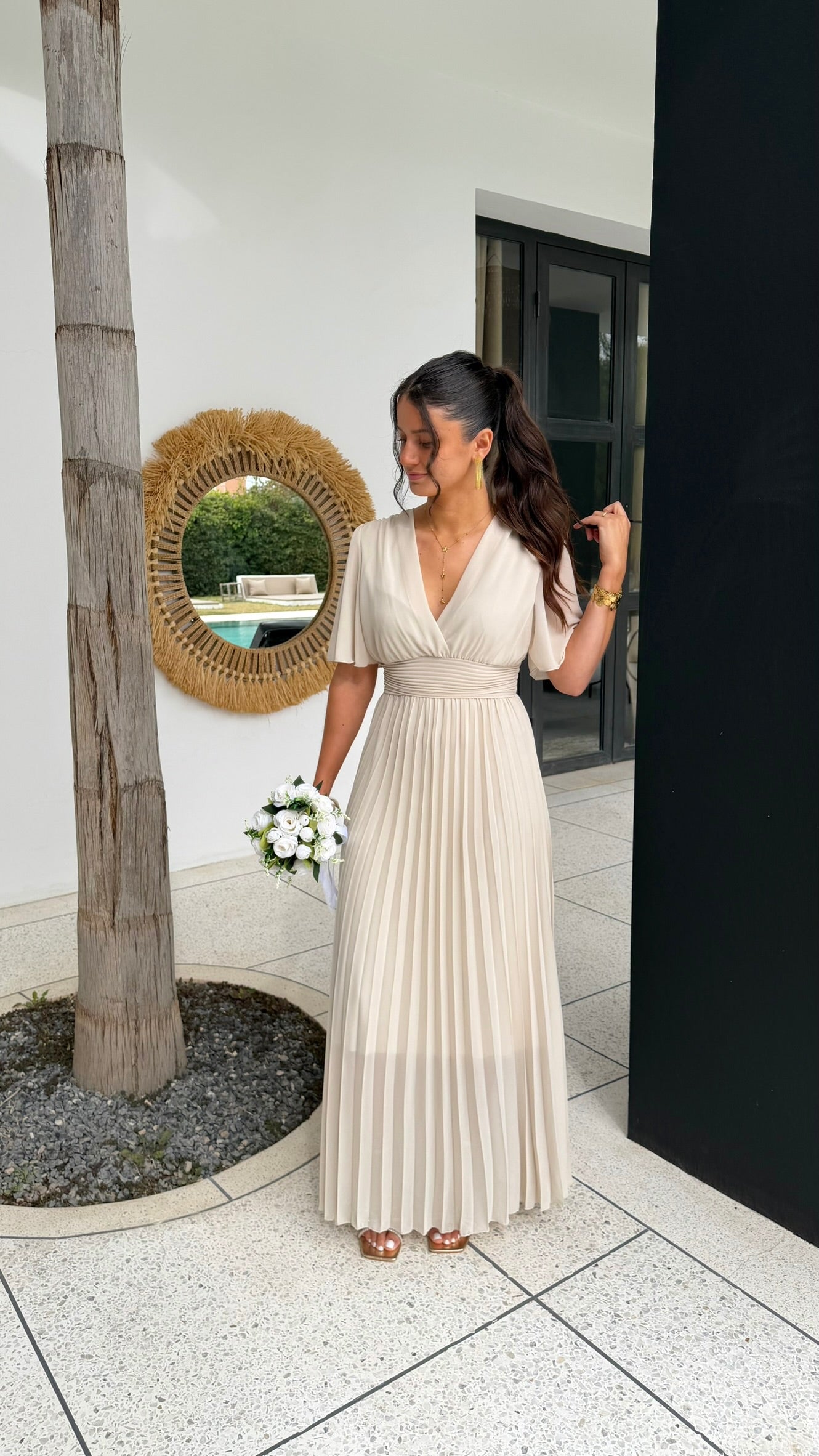 Robe plissée Ava DS.Sélection