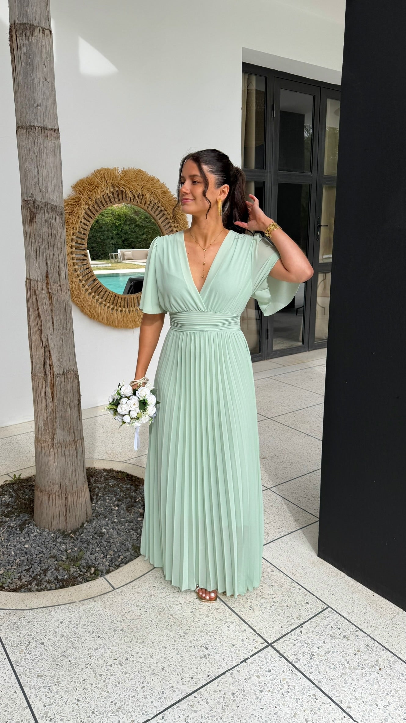 Robe plissée Ava DS.Sélection