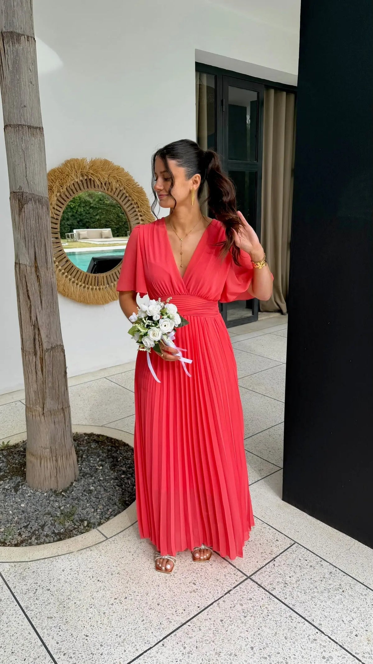 Robe plissée Ava DS.Sélection