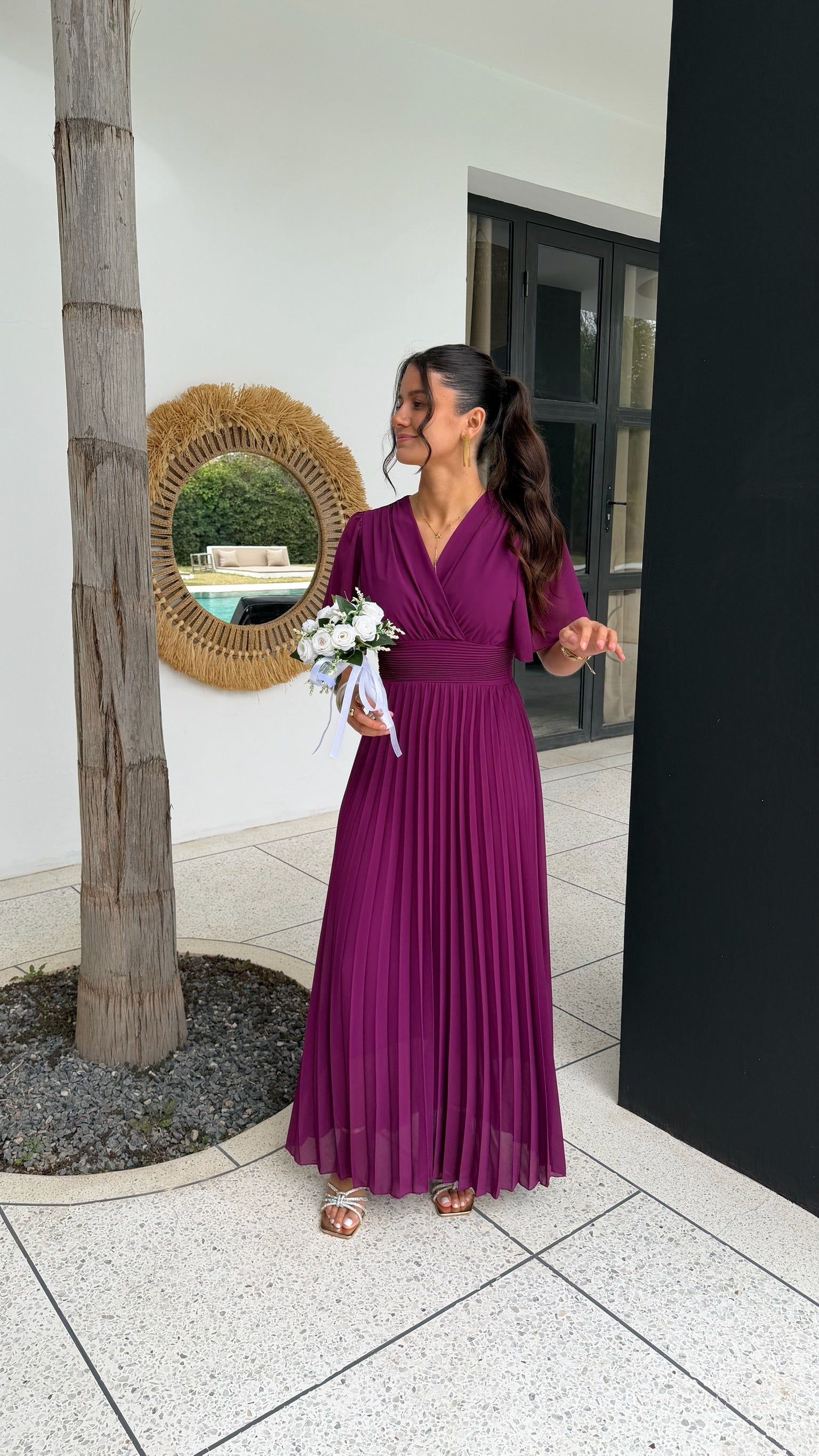 Robe plissée Ava DS.Sélection