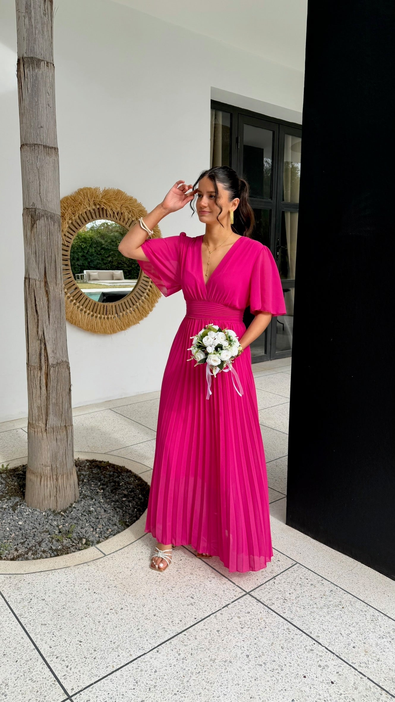 Robe plissée Ava DS.Sélection