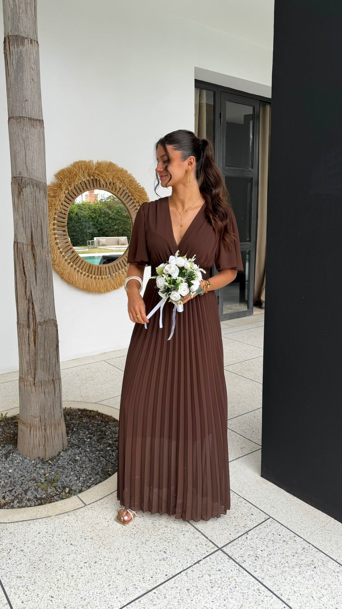 Robe plissée Ava DS.Sélection