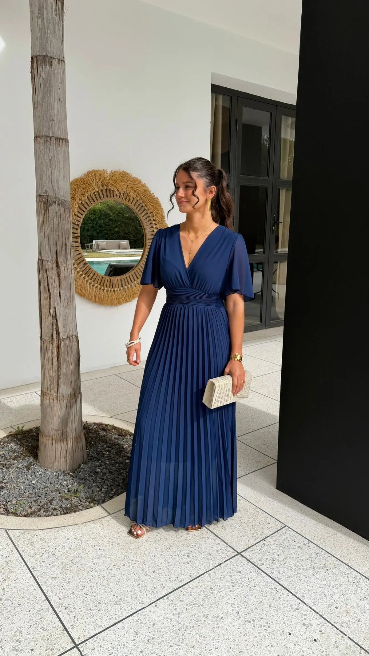 Robe plissée Ava DS.Sélection
