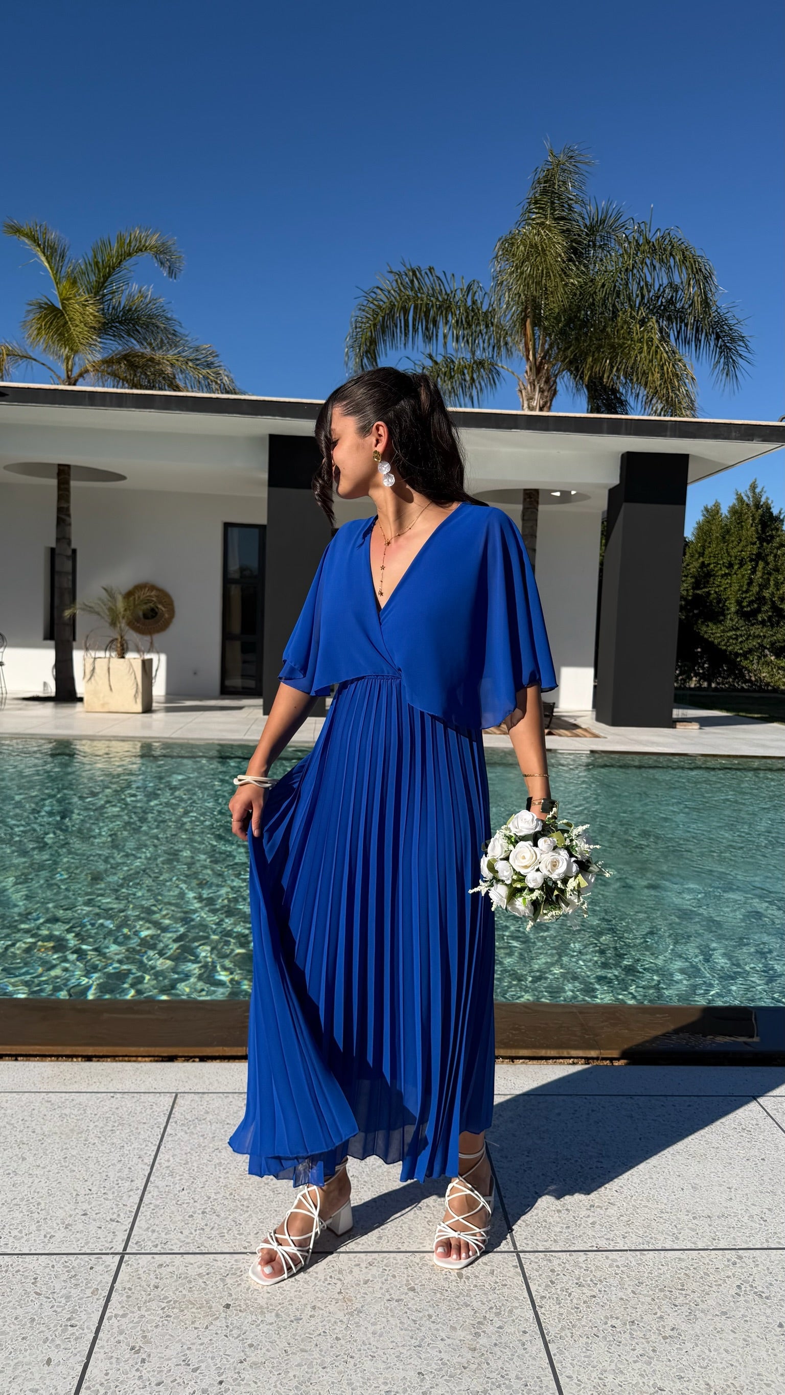 Robe plissée Lina DS.Sélection