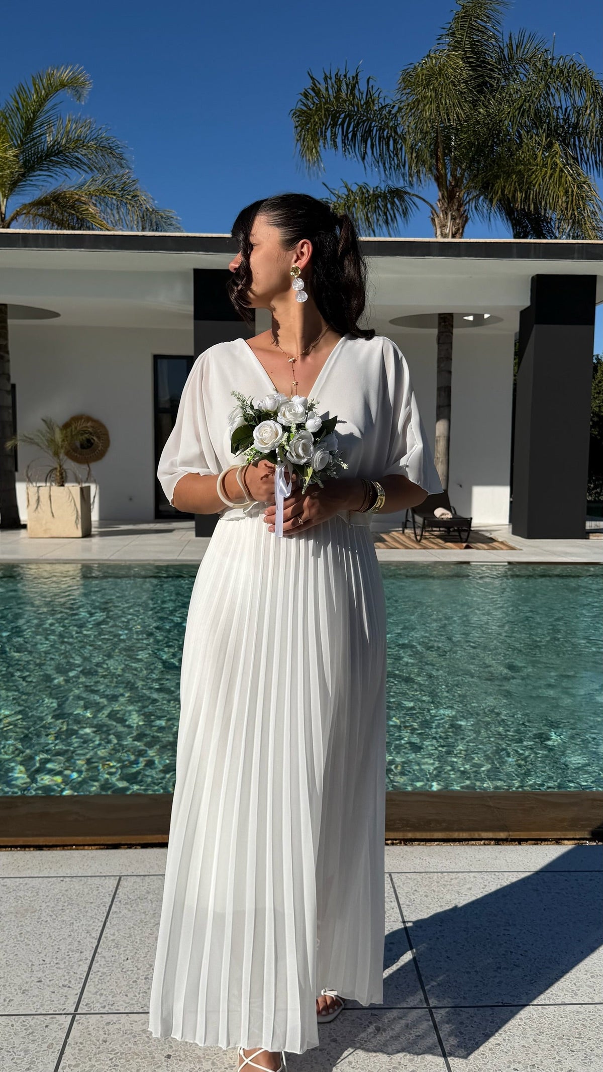 Robe plissée Lina DS.Sélection