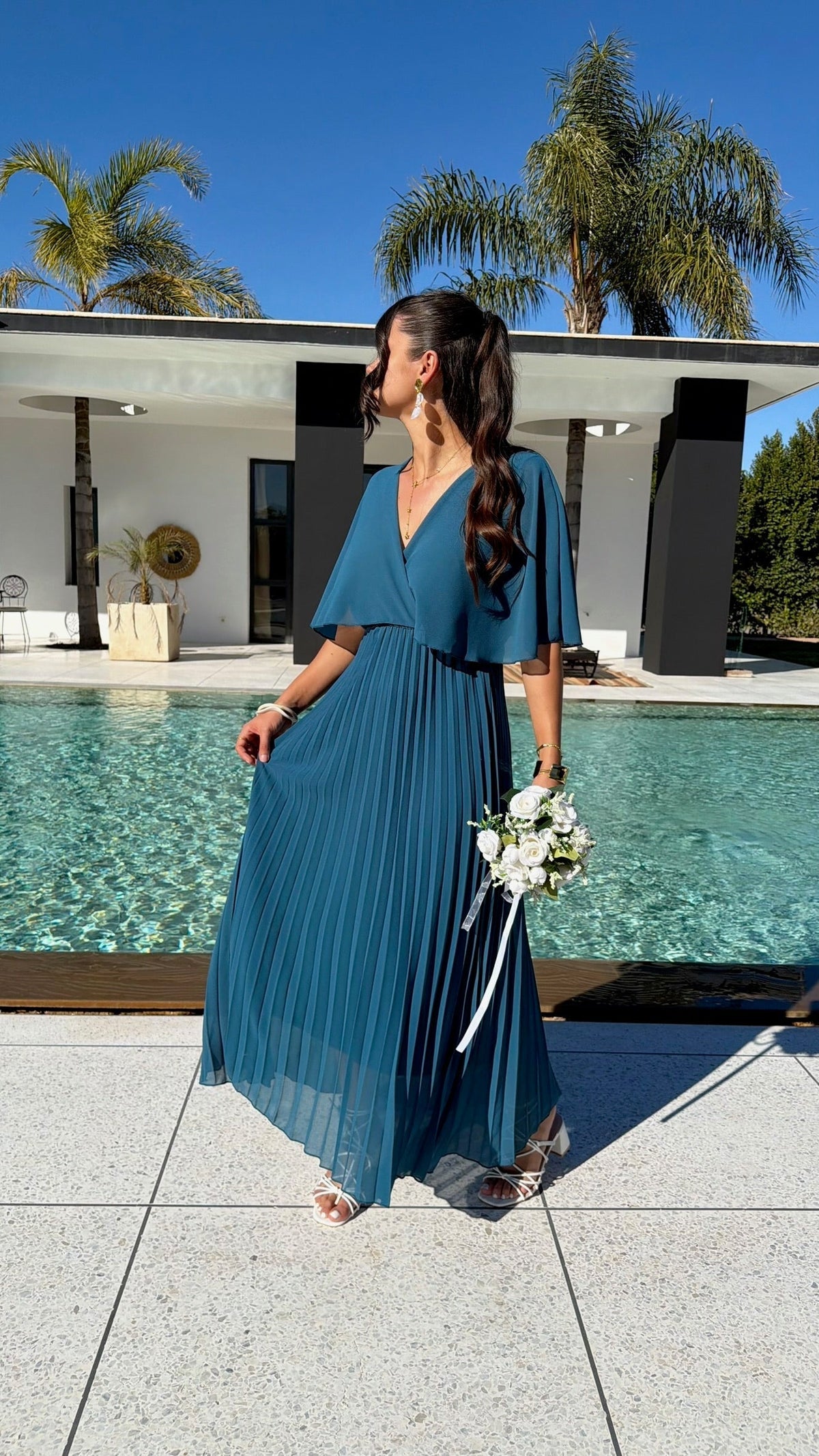 Robe plissée Lina DS.Sélection