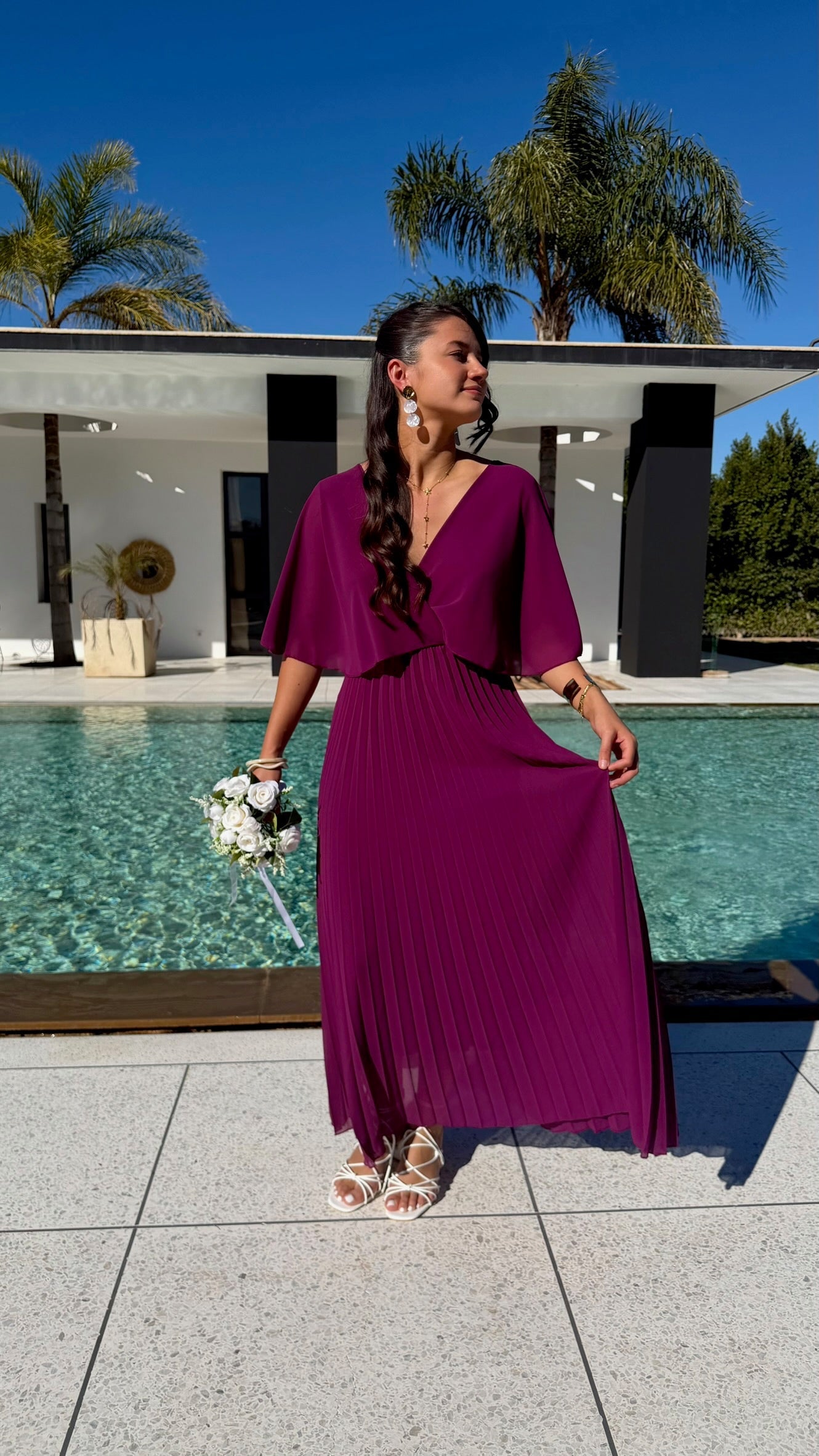 Robe plissée Lina DS.Sélection