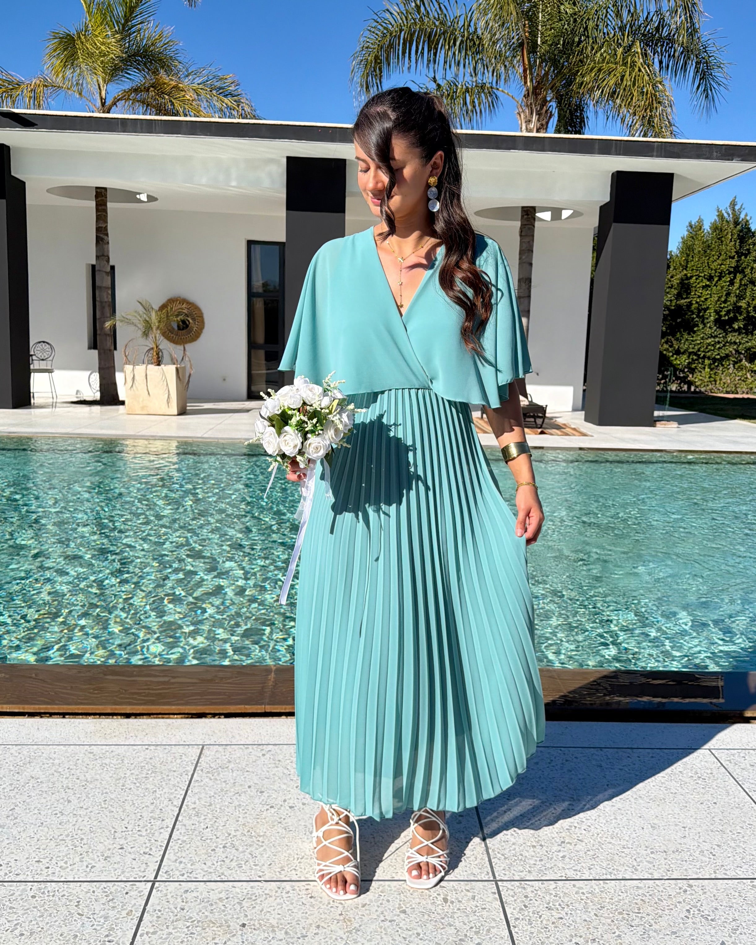 Robe plissée Lina DS.Sélection