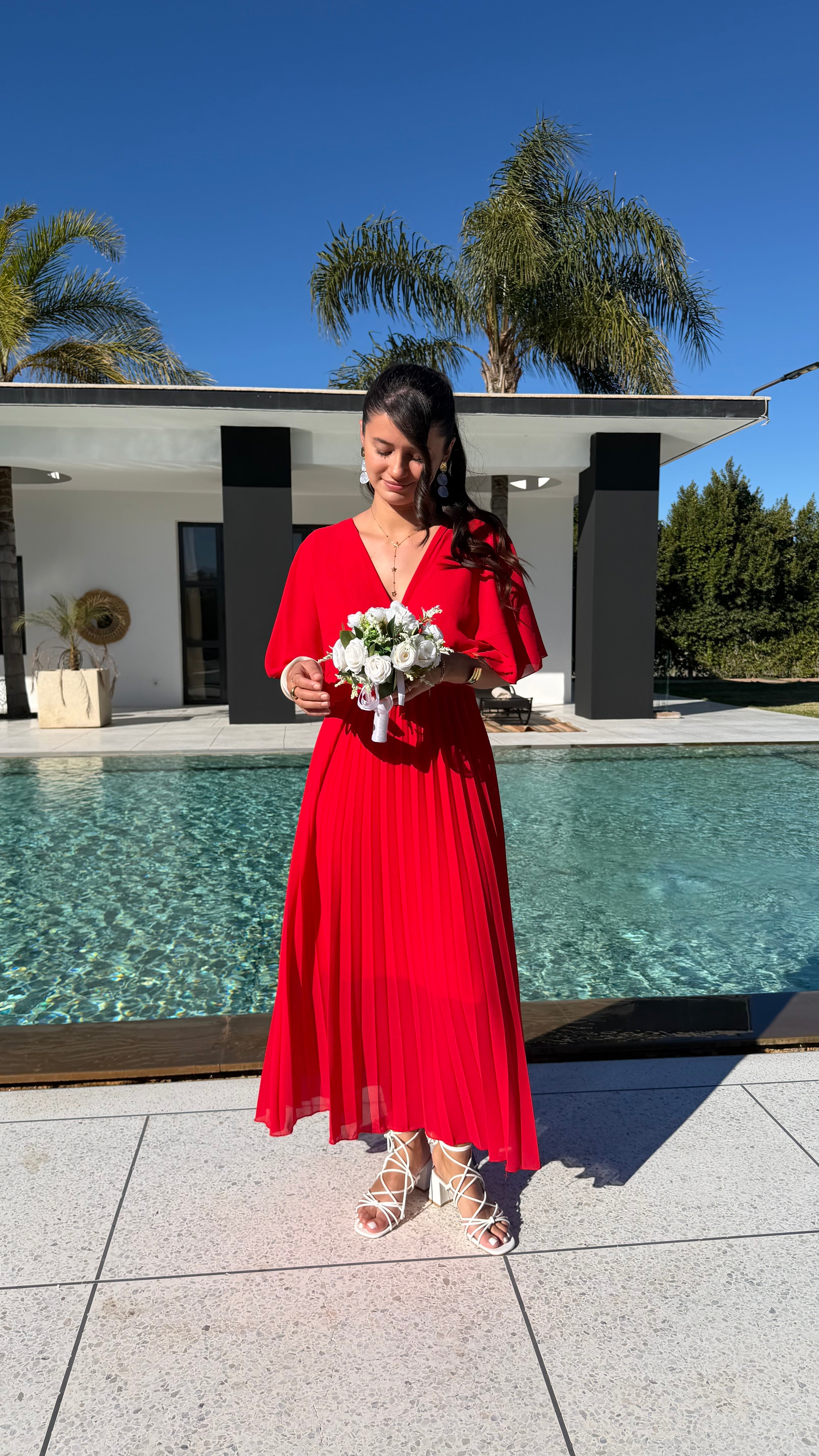 Robe plissée Lina DS.Sélection