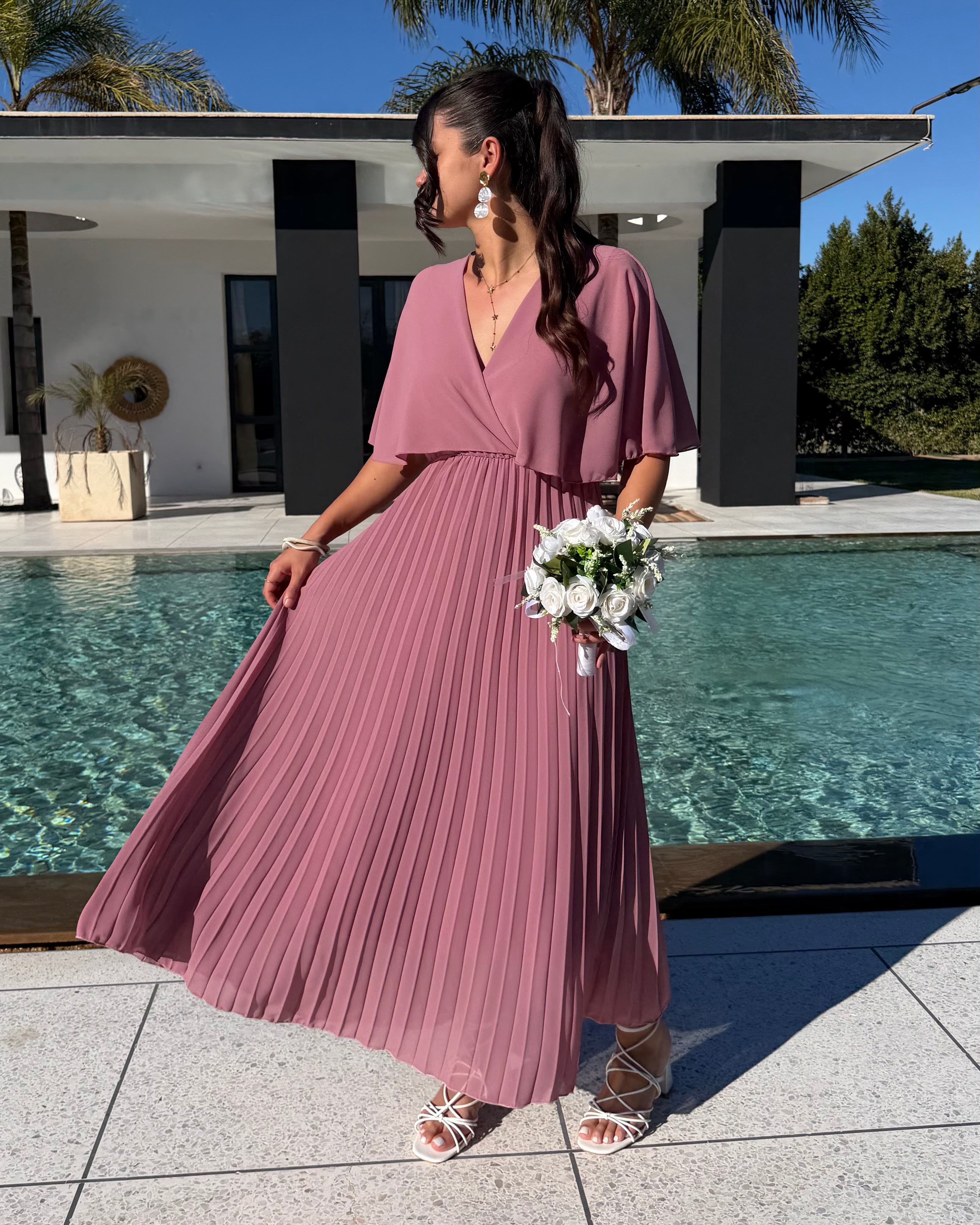 Robe plissée Lina DS.Sélection