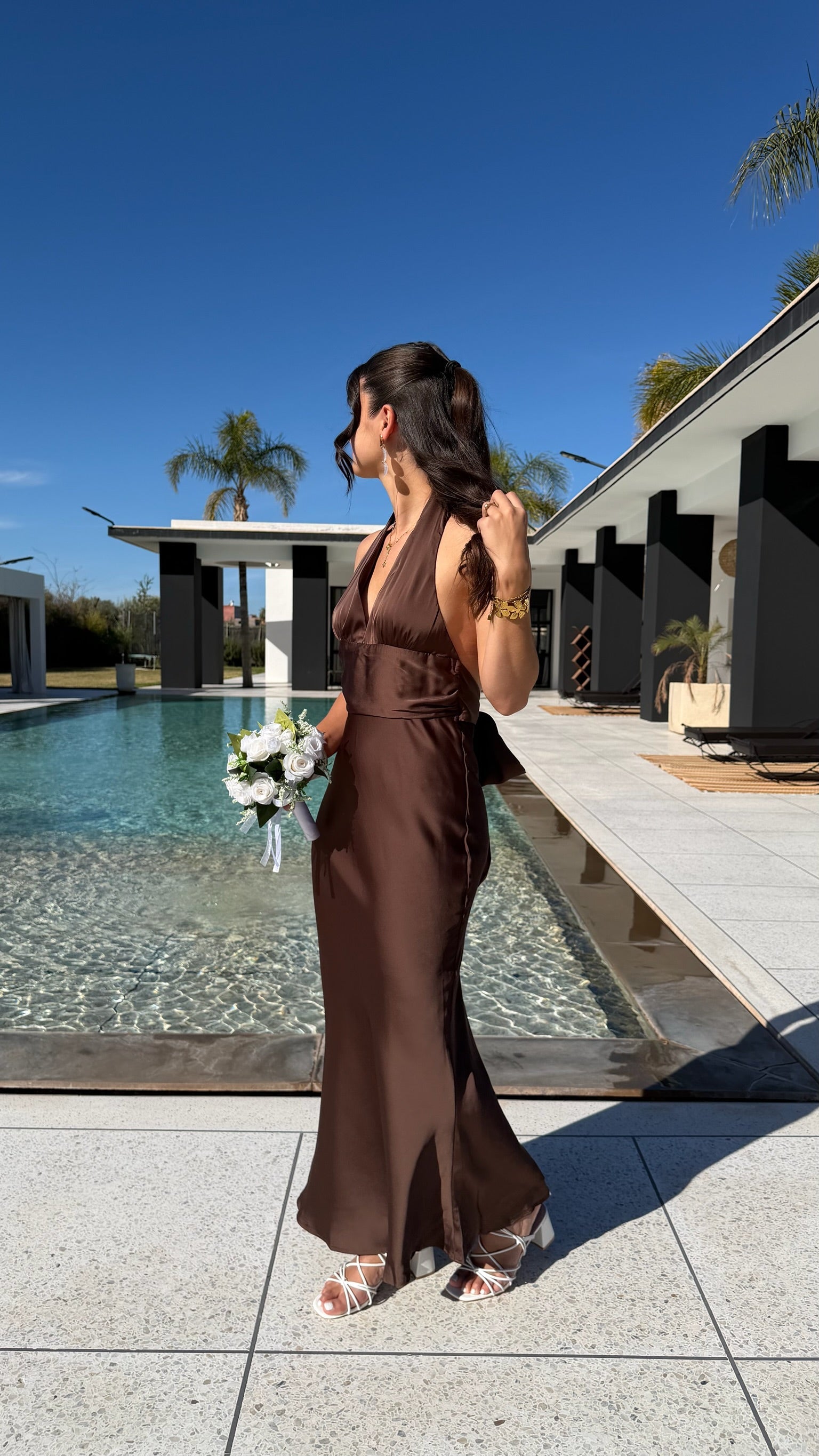 Robe satin DS.Sélection