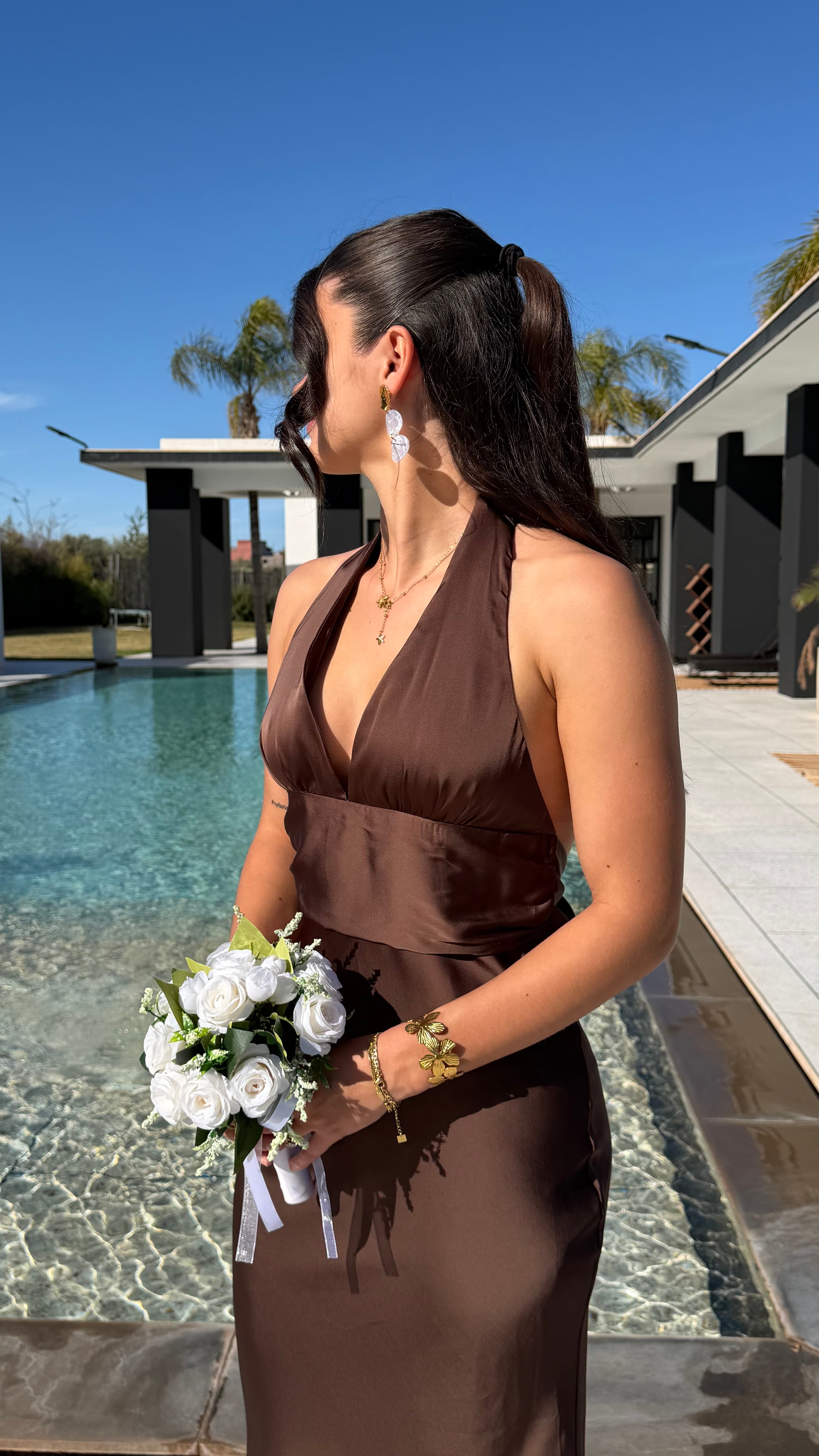 Robe satin DS.Sélection