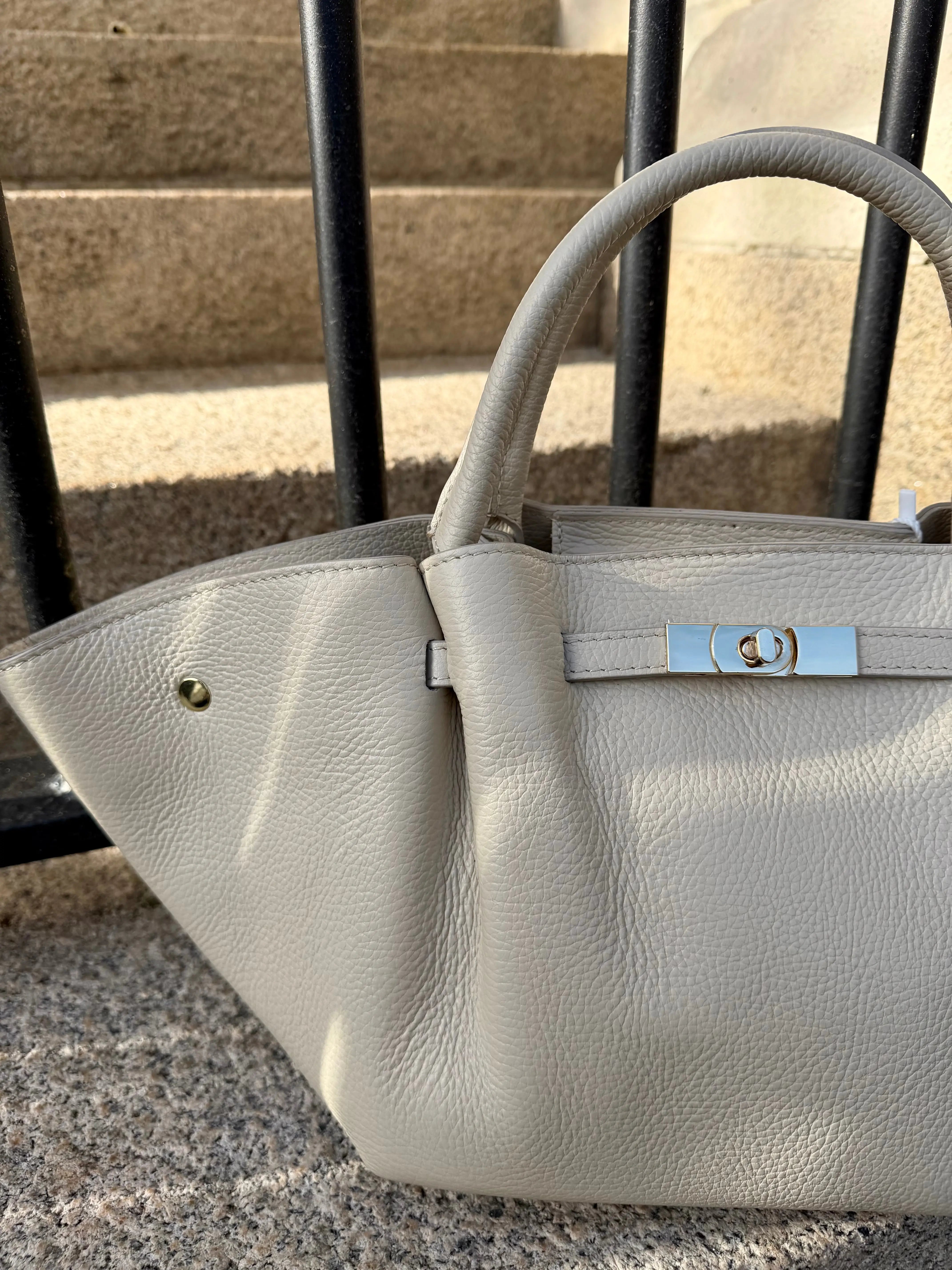 Sac Hélène cuir/grainé DS.Sélection