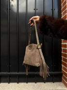 Sac Maya cuir/daim DS.Sélection