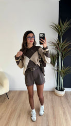 Short dentelle choco DS.Sélection