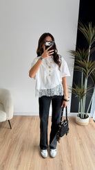 T-shirt dentelle DS.Sélection