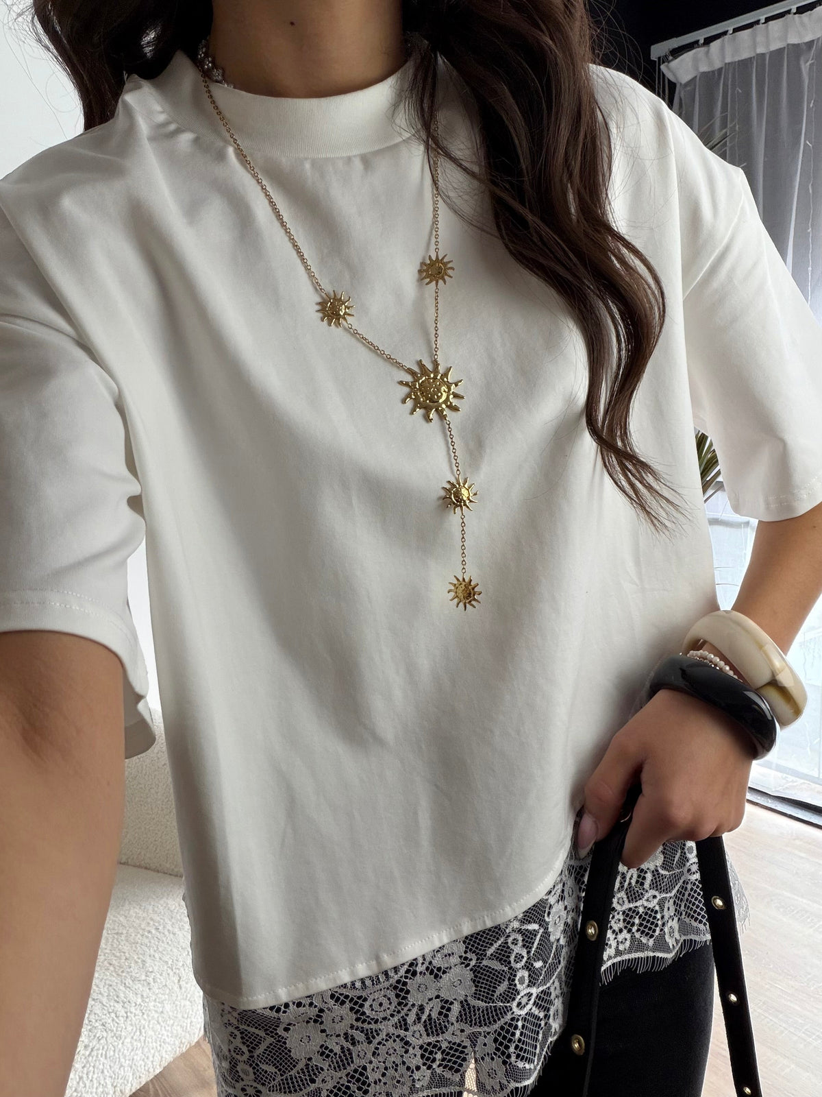 T-shirt dentelle DS.Sélection
