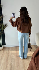Veste Olivia en daim DS.Sélection