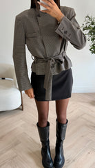 Veste à carreaux DS.Sélection