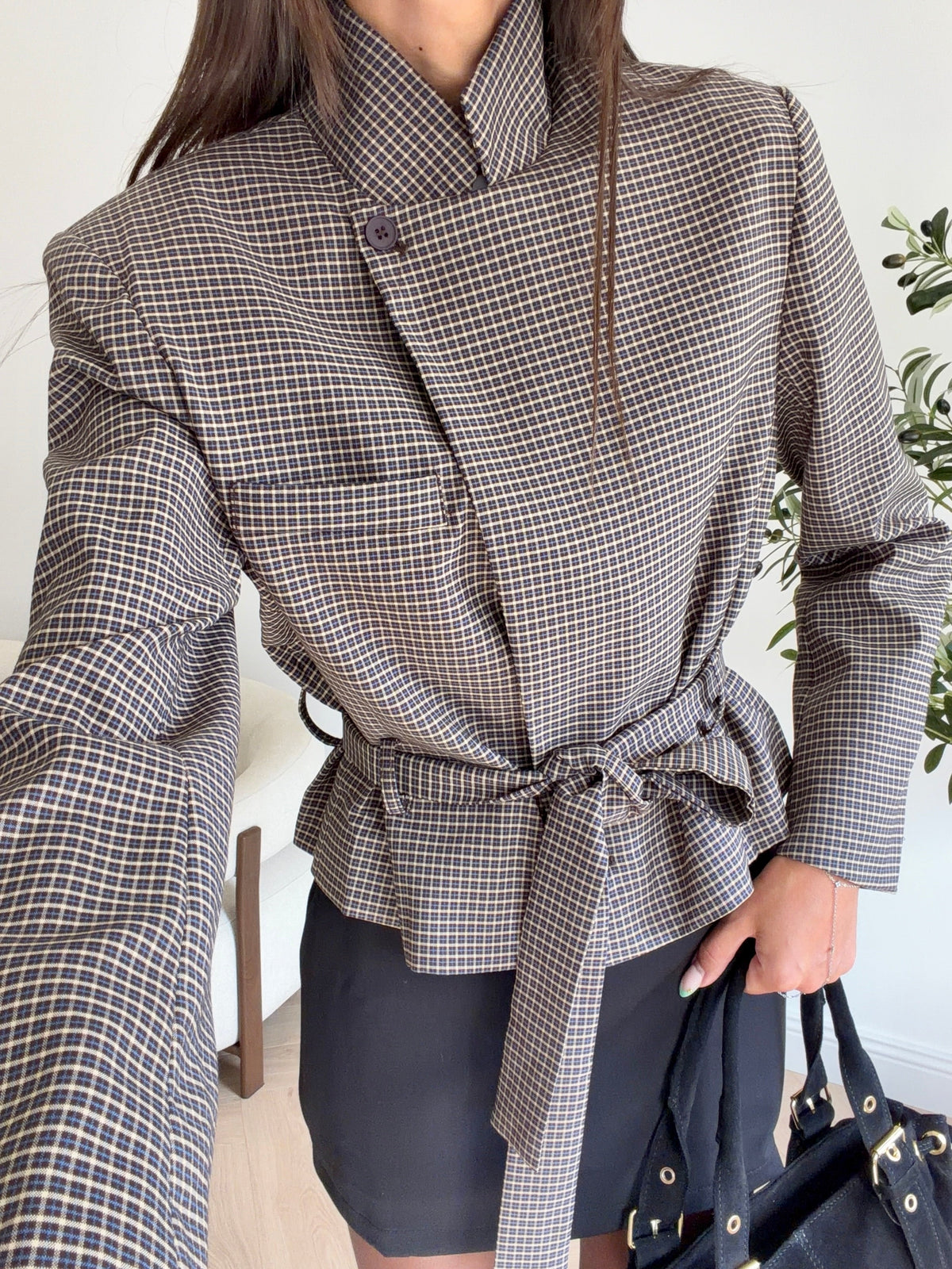 Veste à carreaux DS.Sélection