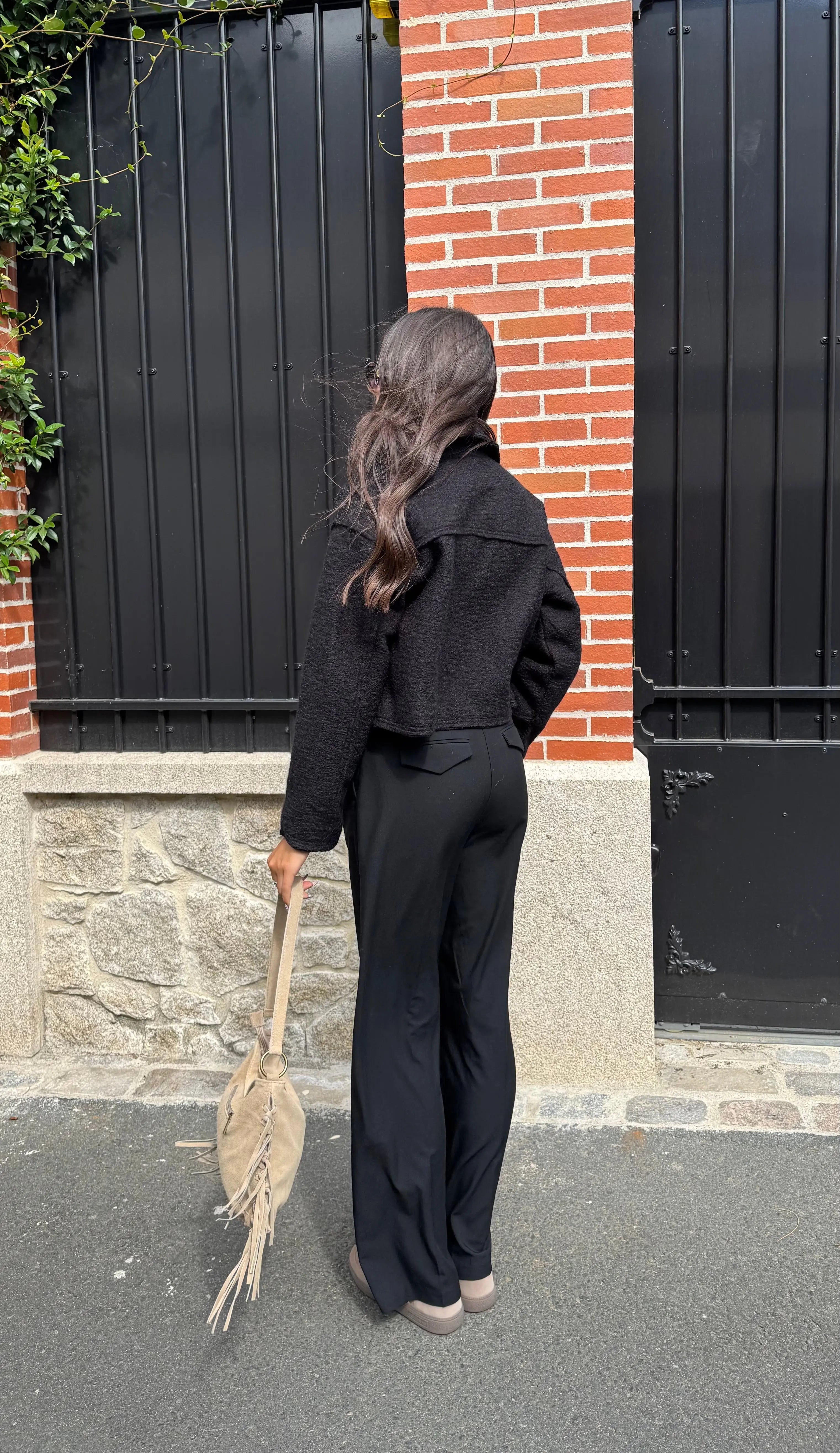 Veste courte noire DS.Sélection