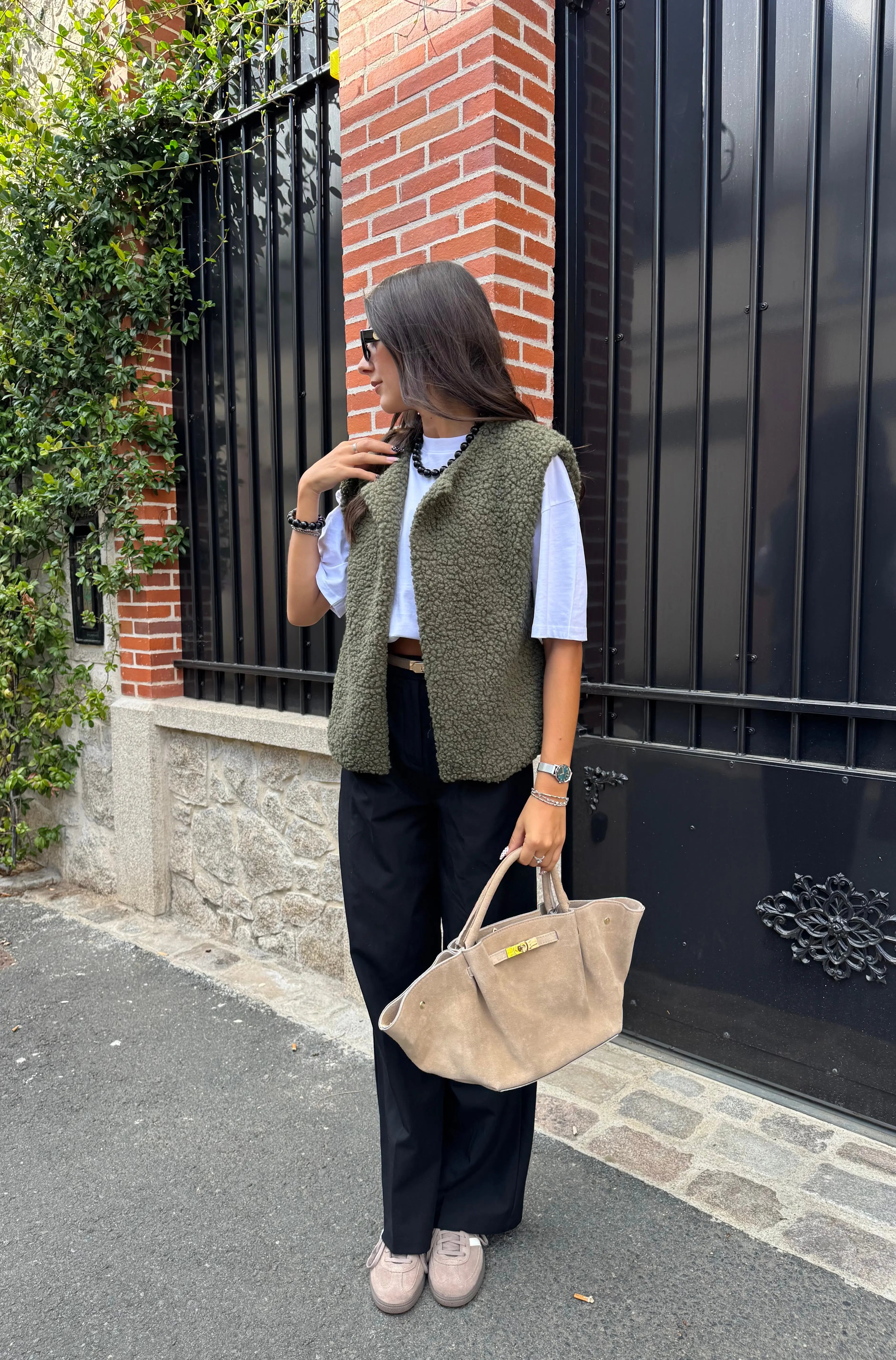 Veste mouton sans manches DS.Sélection